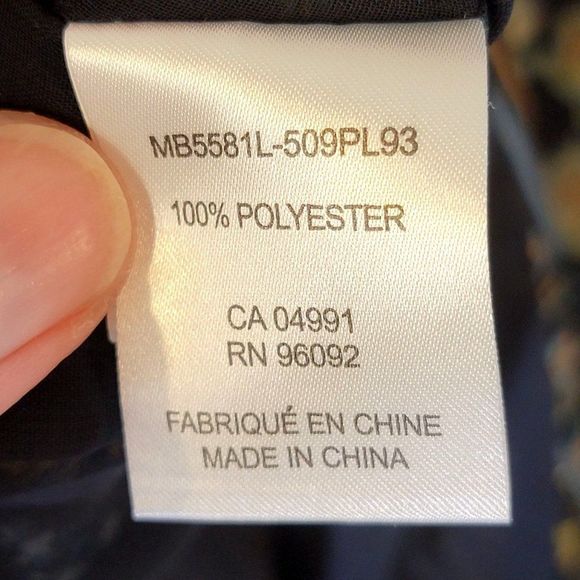 Fleur Bleve Anthro Boho Sheer Puff Sleeve Blouse Womens M Colorful Flowy - Picture 10 of 13